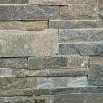 Piatra naturala Slate Grey, 15x60cm, Interior/Exterior